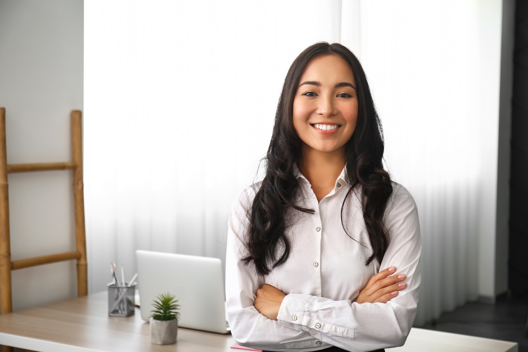 Portrait of a Professional Woman in the Office 